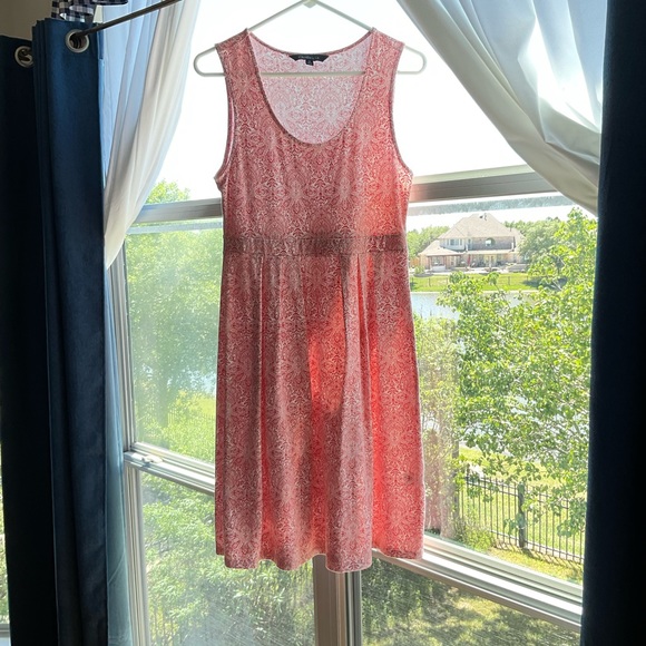 Chadwick’s Sun Dress, Size S, Floral Print Knit, Sleeveless, Cotton Blend - Picture 3 of 7